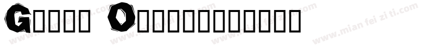 Goudy Ornate字体转换